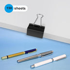 Ufmarine 144 Pcs Large Binder Clips 1.6 inch Length, Big Paper Clips - Image 3