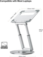 tounee Telescopic Laptop Stand for Desk - Image 4