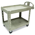 Rubbermaid Commercial Products BRUTE Heavy Duty 2-Shelf Utility/Service Cart by RubbermaidCommercialProducts