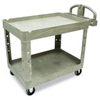Rubbermaid Commercial Products BRUTE Heavy Duty 2-Shelf Utility/Service Cart by RubbermaidCommercialProducts