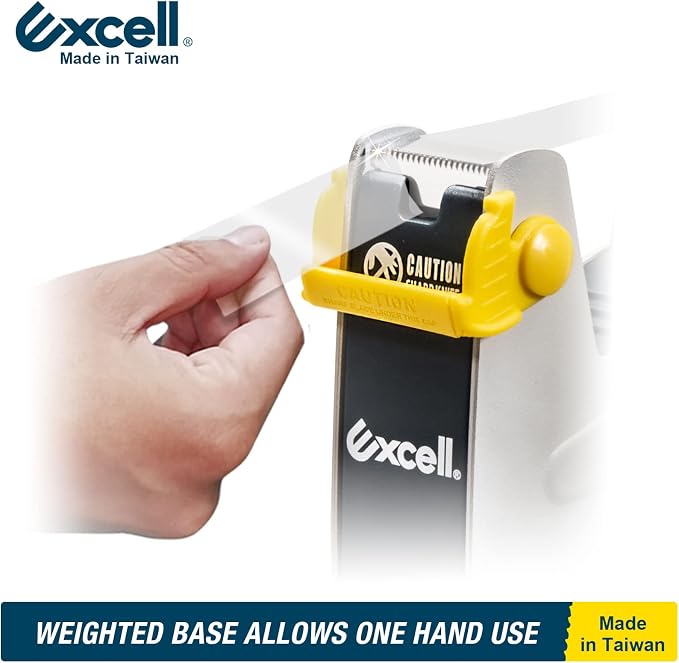 Excell ET-117 Heavy Duty Steel Desk Tape Dispenser - Image 3