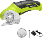 SnapFresh Cordless Electric Scissors, 4V Electric Mini Box Cutter, Carpet & by SnapFresh