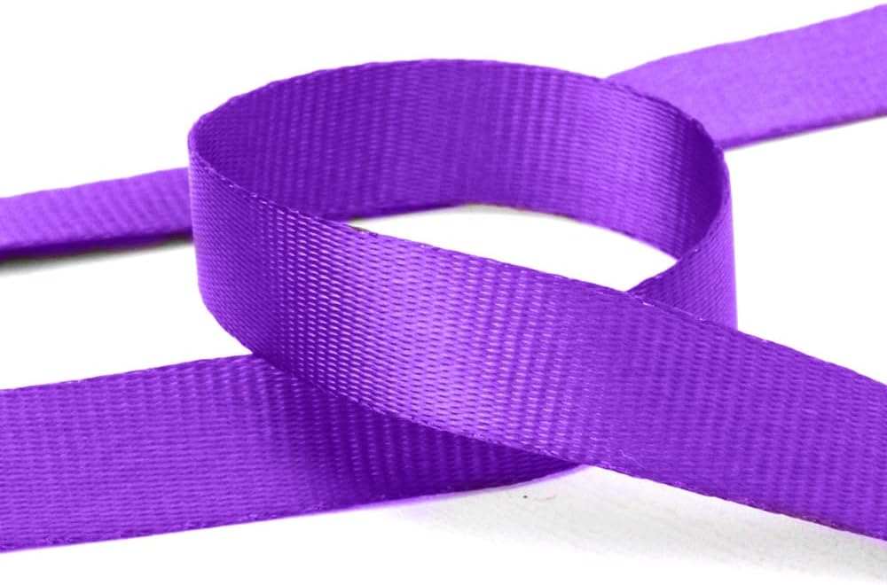 Lanyards 50 Pcs Bulk Lanyard for Id Badges Flat Purple Lanyard with Badge Clip Swivel Hook (50, Purple)
