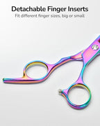 ULG Professional Hair Scissors Kit Right-Hand Razor Edge Barber Scissors Salon - Image 6