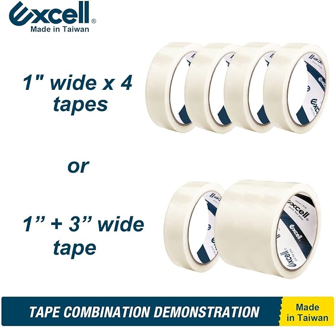 Excell Heavy Duty Steel Desk Tape Dispenser - Image 2