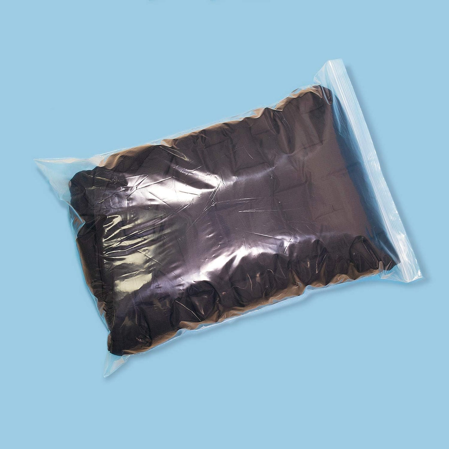 iMailer - 100 Count - 14" x 20" Large Clear Reclosable 2 Mil Zipper Bags - 2 Gallon Zip Bags for Clothing, T-Shirts, Pants