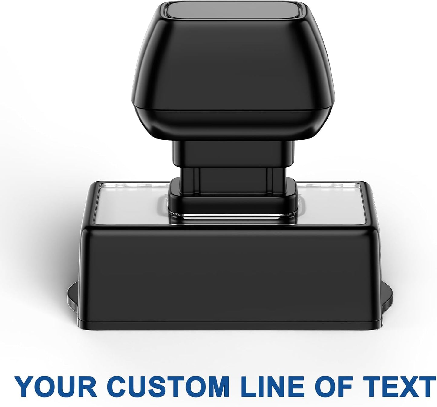 Self Inking Custom Name Stamp - Personalized 1 Line Stamp for Office, Teacher, Business Label with Clear, Consistent Impressions & Effortless Stamping