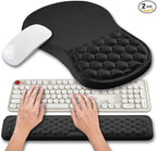 Hokafenle 2 in 1 Ergonomic Mouse Pad Wrist Support & Wrist Rest by Hokafenle