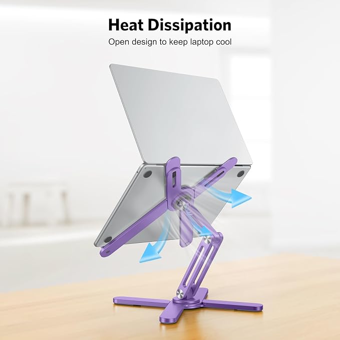 OMOTON 360° Rotating Laptop Stand Riser - Image 8