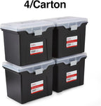 STAPLES File Box File Portable Tote, Letter Size - Image 9