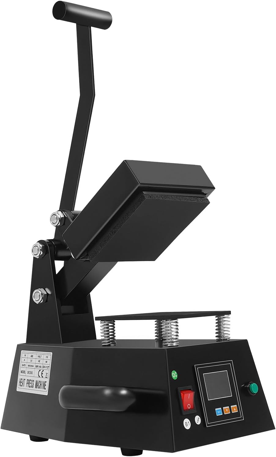 Pro Small Digital Label Heat Press Machine Clothing Logo Printing for Transfer Stickers Labels 0-250℃ 110V 600W
