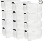 Sterilite 12-Pack Ultra Latching Box, Storage Bins by Sterilite