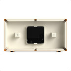 JONES CLOCKS® Odeon Desk Clock | Modern Rectangular Design | Mustard Yellow | - Image 7