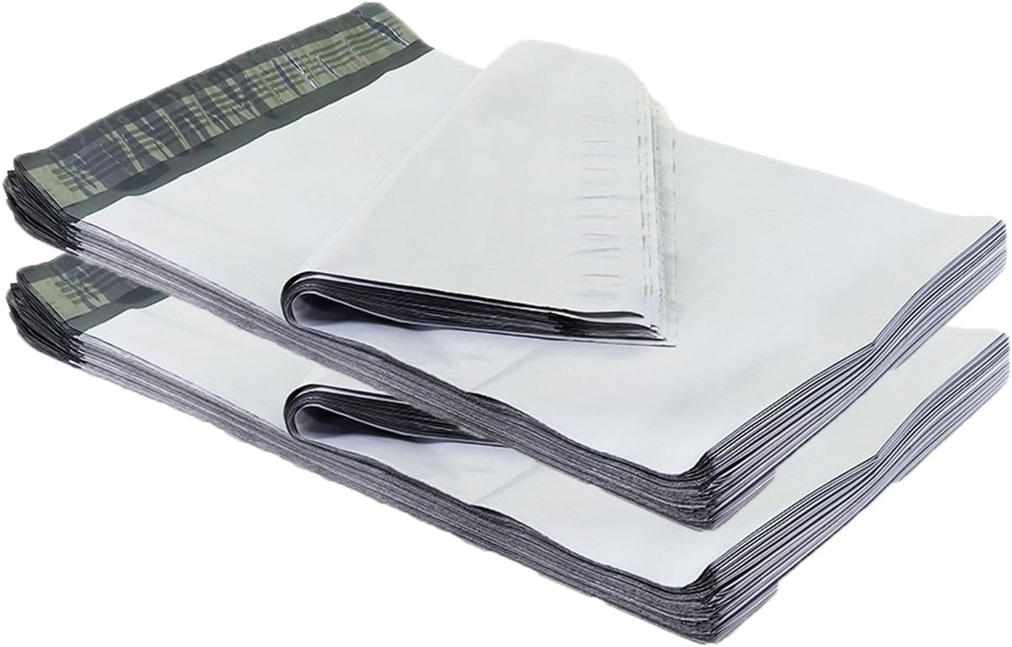 iMBAPrice 14.5x19 Inches White Poly Mailers, 200-Pack ML Size #6 White Color Poly Mailing Envelopes Bags, Self Seal Adhesive Waterproof and Tear Proof Plastic Packing Bag