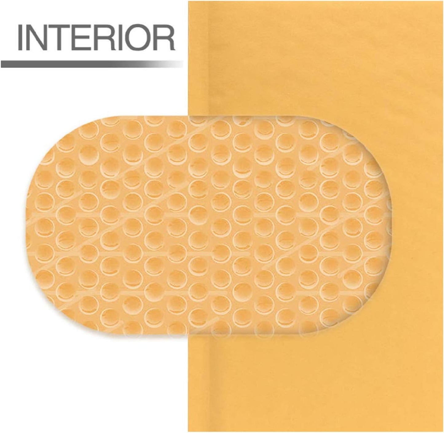 Secure Seal #0 6x10 Kraft Padded Bubble Mailer Shipping Envelopes (Pack of 1000)