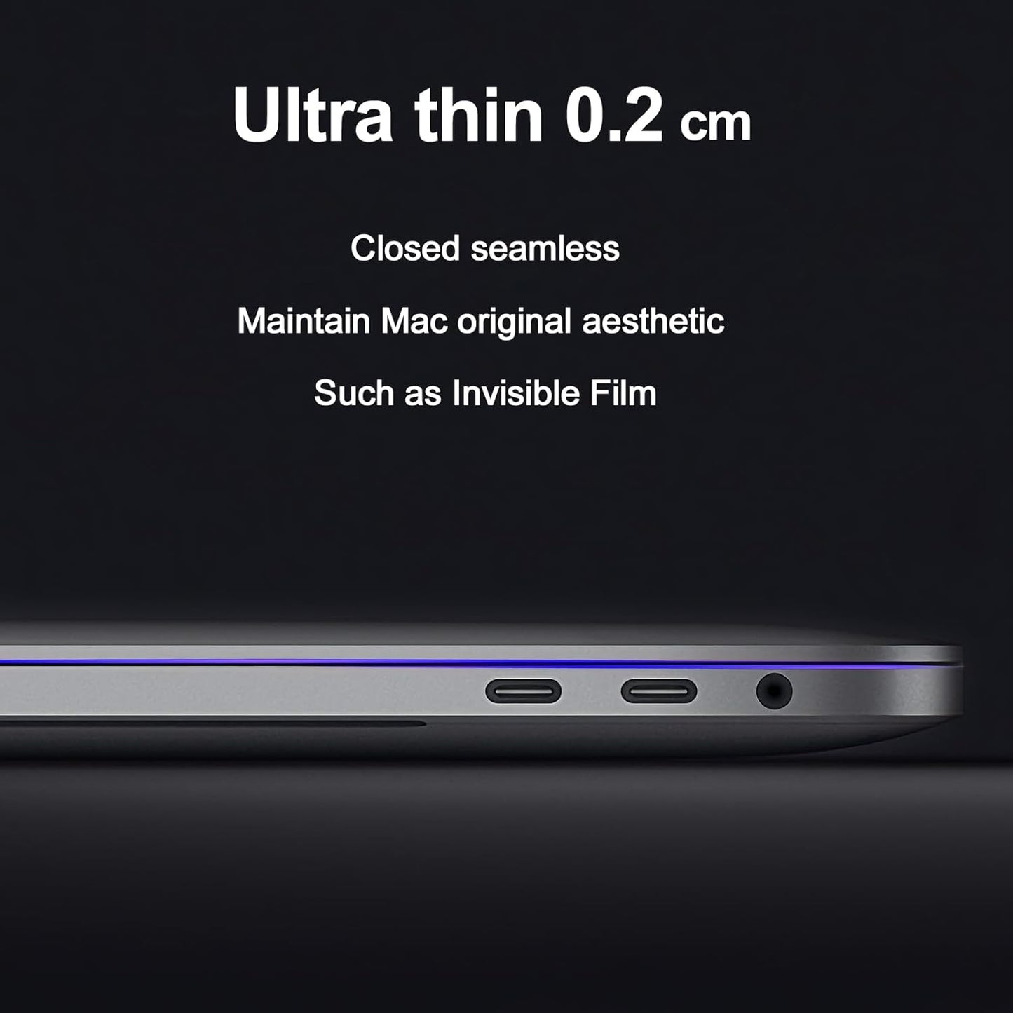 IPROKKO Privacy Screen MacBook Pro 16 Inch (2021-2024, M1, M2，M3，M4), Magnetic Removable Anti Blue Light Glare Privacy Filter Compatible with Mac Pro 16In,Laptop Mac 16.2 Screen Protector