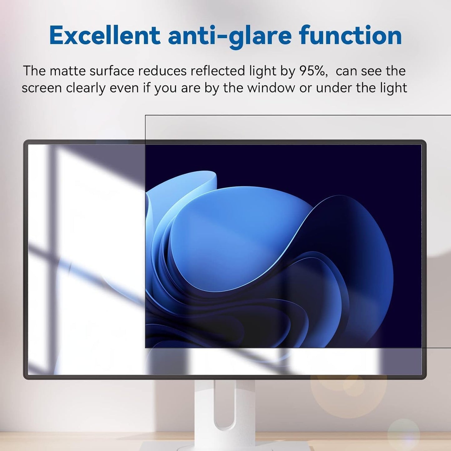 IPROKKO [2-Pack] 34 Inch Computer Privacy Screen Filter for 21:9 Widescreen Monitor, Removable 34in Anti Blue Light Glare Privacy Shield, Anti Spy Security Protector for Hp Dell Asus Acer Samsung