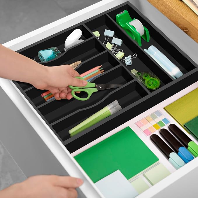 Luxury Bamboo Kitchen Drawer Organizer - Image 6