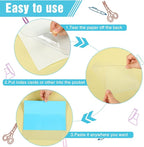 Outus 200 Pack 5 x 8.4 Inch Self Adhesive Label Pockets Bulk Plastic Labels - Image 7