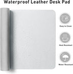 Aothia Faux Leather Desk Mat - Image 7