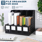 Glenmal 12 Pack Magazine Organizers Binder Organizer - Image 4