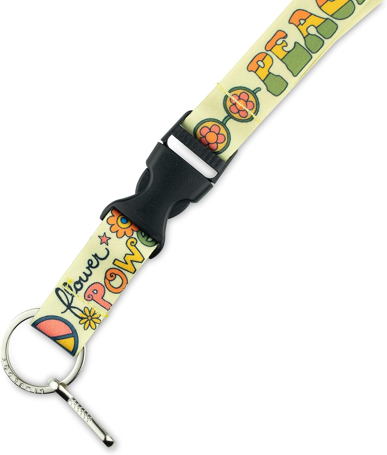 Limeloot Lanyard for Keys, ID Badge, Accessories | Neck Lanyard for Men and Women with Quick Release Buckle and Flat Ring