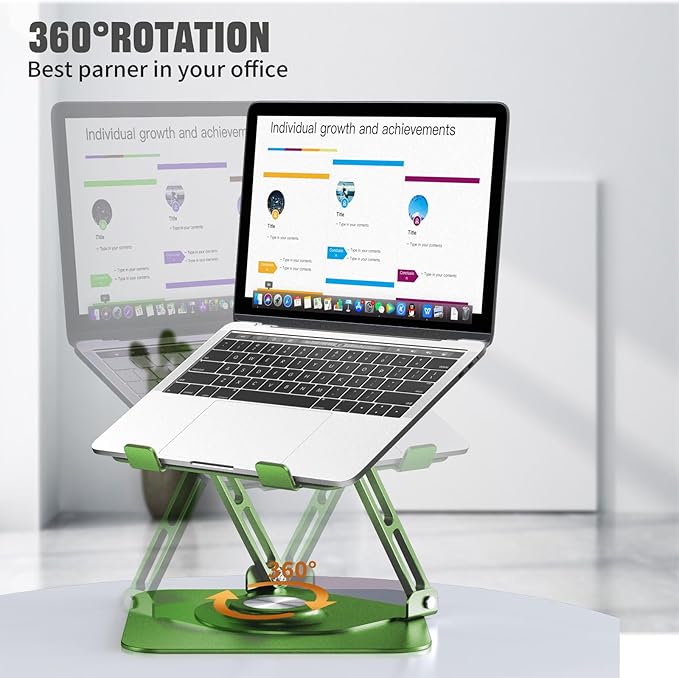JOYEKY Laptop Stand for Desk, Adjustable Computer Stand - Image 2