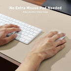 Aothia Faux Leather Desk Mat – Large Mouse Pad, Non-Slip PU Leather Blotter - Image 4