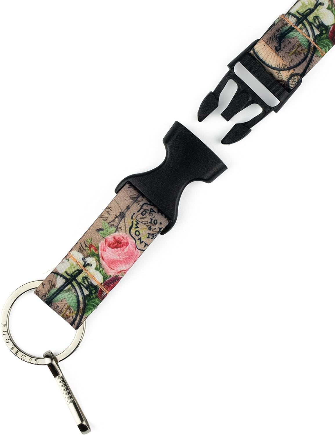 Limeloot Lanyard for Keys, ID Badge, Accessories | Neck Lanyard for Men and Women with Quick Release Buckle and Flat Ring