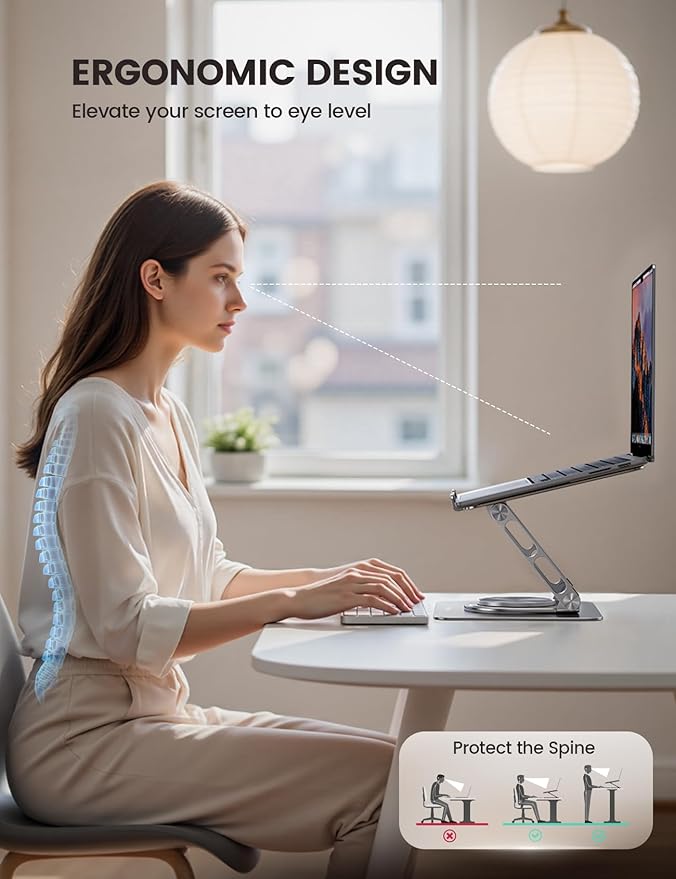 Lamicall Adjustable Laptop Stand - Image 4