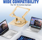 JOYEKY Laptop Stand for Desk, Adjustable Computer Stand - Image 3