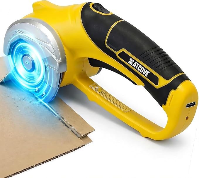 Cordless Electric Scissors - 4V Rechargeable Cardboard Cutter - Electric Box by Unknown