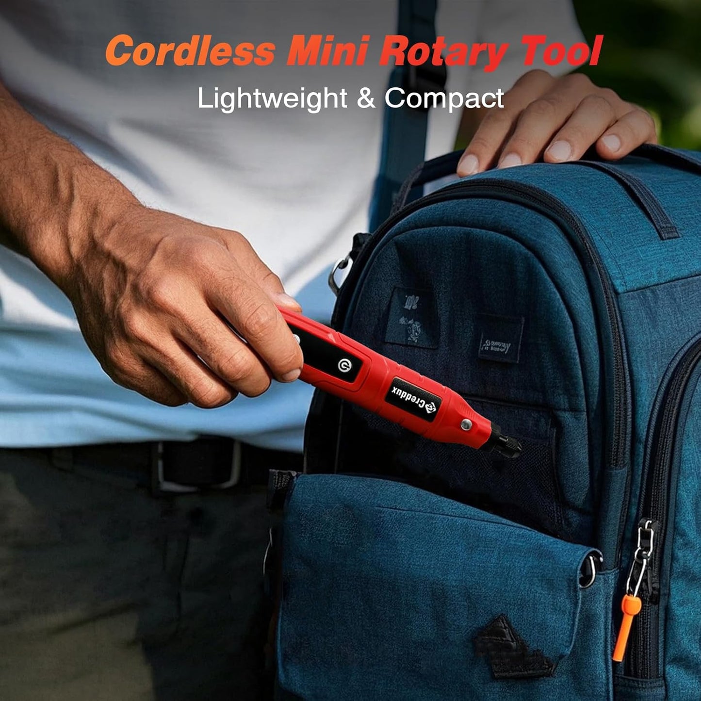 Cordless Rotary Tool,5 Speed Rotary Tool Kit With 71 Accessories,USB Charging,Multi-Purpose 4.2v Power Rotary Tools Easy Accessory Changes - Sanding, Polishing, Engraving and Cutting Red