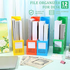 Glenmal 12 Pack Magazine Organizers Binder Organizer - Image 2