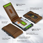 furid Genuine Leather Wallet for Men: Slim RFID Minimalist Wallets - Image 2