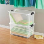 Sterilite 8-Pack 70 Quart Ultra Latch Box, and Closet - Image 7