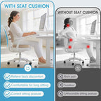 CushZone Ergonomic Seat Cushion & Lumbar Support Pillow - Image 5