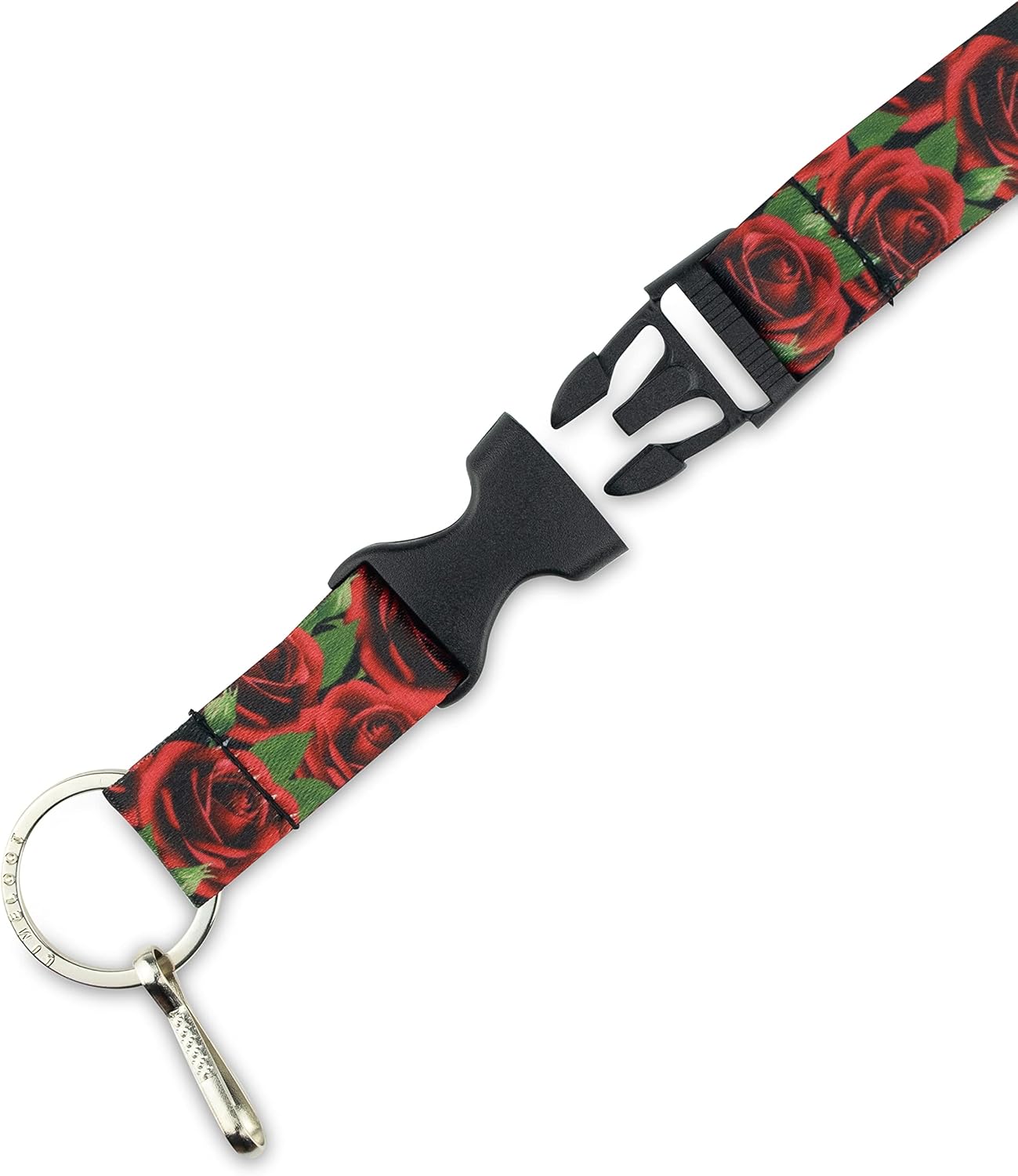 Limeloot Lanyard for Keys, ID Badge, Accessories | Neck Lanyard for Men and Women with Quick Release Buckle and Flat Ring
