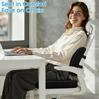 CushZone Ergonomic Seat Cushion & Lumbar Support Pillow - Image 6