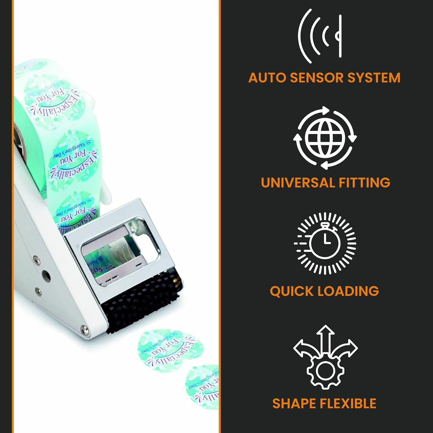 Start International - LAP65-60 - Label Dispenser - Manual Label Applicator - Handheld Die Cut Small Labels Tool - 1-2.36 Inch - Narrow Width