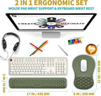 Hokafenle 2 in 1 Ergonomic Mouse Pad Wrist Support & Wrist Rest - Image 2