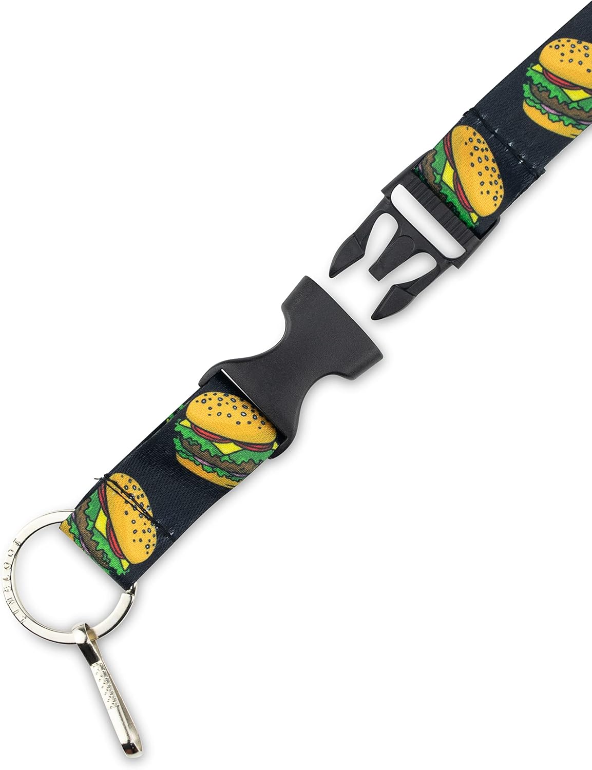 Limeloot Lanyard for Keys, ID Badge, Accessories | Neck Lanyard for Men and Women with Quick Release Buckle and Flat Ring