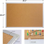 Cork Board Bulletin Board 20 x 30 Inches, Office Board - Image 3