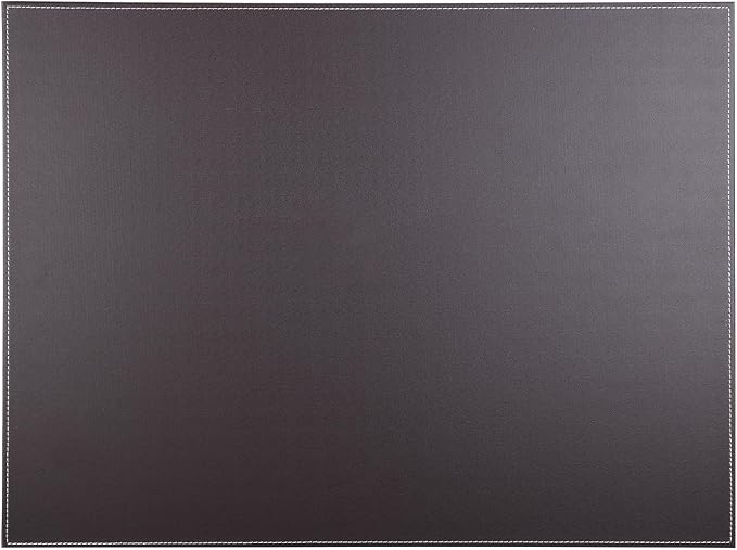 KINGFOM Desk Pad & Mat 24" x 18" Protector Large Mouse Pad PU Leather by KingfomLeatherHomeOfficeDecor