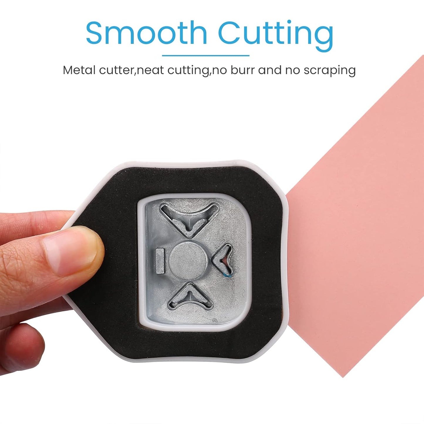 3 in 1 Corner Rounder Punch, 4mm, 7mm, 10mm 3 Way Round Corner Punch for Laminated, Cardstock, Bullet Journal, Invitations, Gift Tags, Photocards, Business Cards, and Scrapbooking