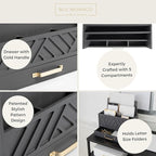 BLU MONACO | Wooden Mail Organizer - Image 7