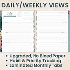 bloom daily planners 2026-2027 Planner 13 Month Academic Organizer - Image 2