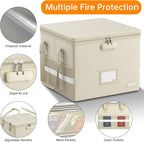 ENGPOW 5200°F File Box Fireproof Document Box - Image 5
