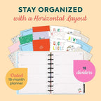 Happy Planner Disc-Bound Planner July 2026–Dec. 2027, 18-Month Planner - Image 3