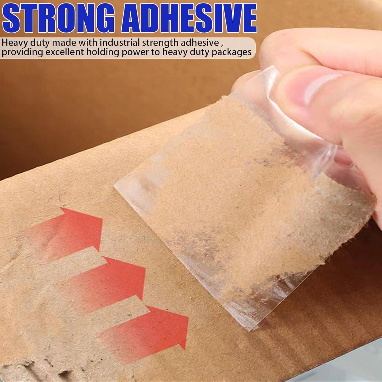 Clear Packing Tape, 18 Pack Heavy Duty Packing Tape with 3 Dispenser for Shipping Moving Storage and Mailing,1.88 inches Wide, 60 Yards Per Roll, Total 1080 Yards